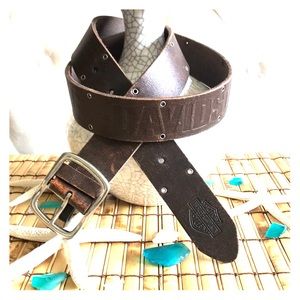 🇺🇸Stand Out Harley-Davidson Leather Belt